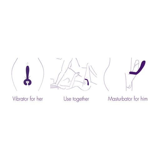 RS Icons Duo Vibromasseur Pour Couples - Erotes.be