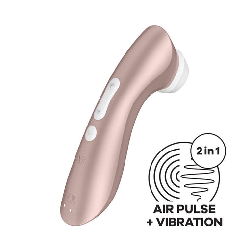 Satisfyer Pro 2+ Vibration Vibromasseur à Pression d'air - Erotes.be