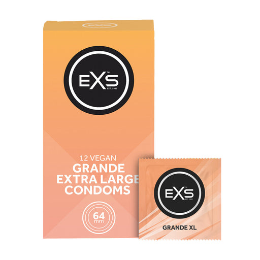 EXS Grande Préservatifs Extra Larges 64 Mm 12 Pièces