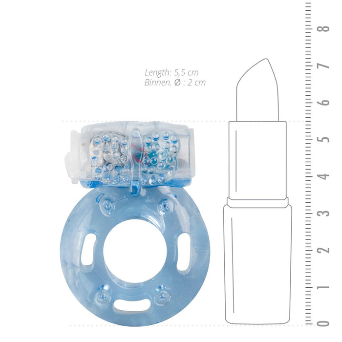 Easytoys Anneau Pénien Vibrant Bleu