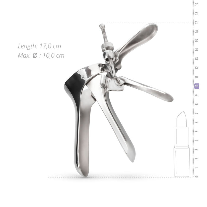 Sinner Gear Grand Spéculum Vaginal Cusco En Acier Inoxydable Réglable