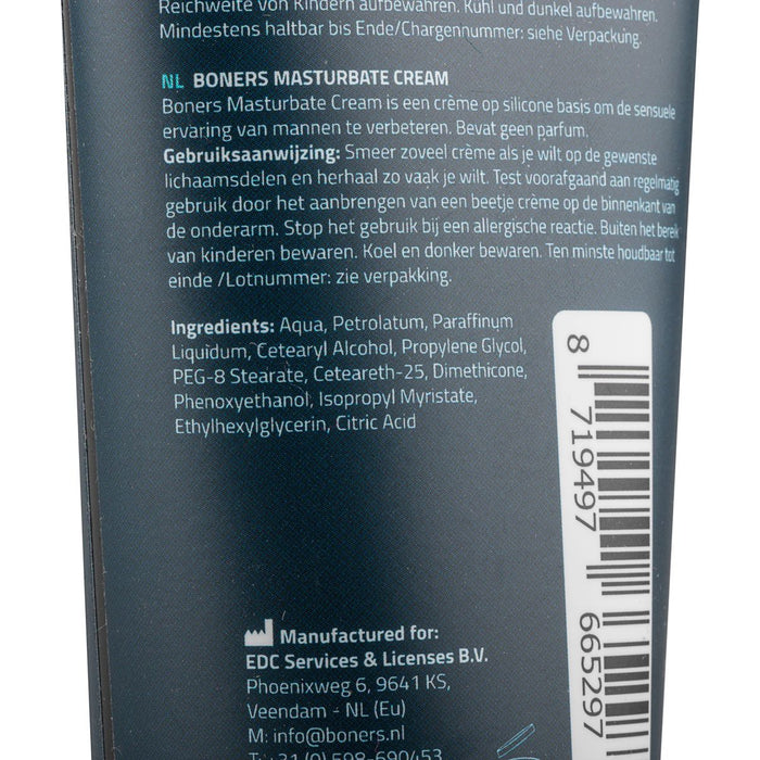 Boners Crème De Masturbation 100 ml