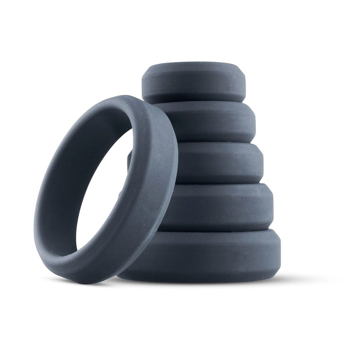 Boners Set De 6 Anneaux Péniens Plats En Silicone