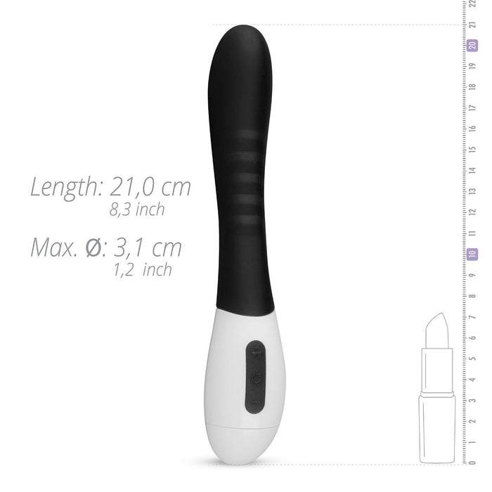 Teazers Vibromasseur Point G Noir 20 cm