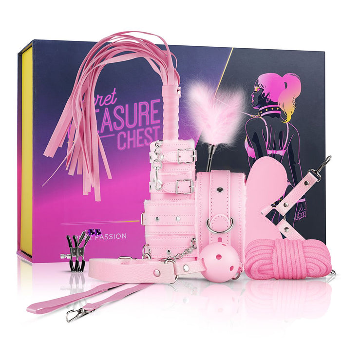 Bedroom Fantasies Pink Pleasure Kit De Bondage