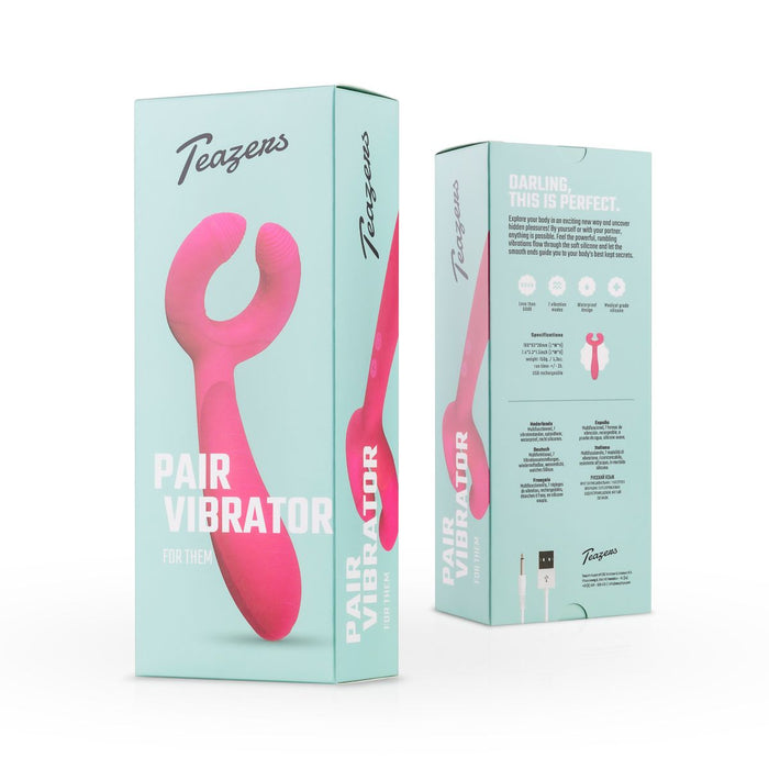 Teazers Pair Vibromasseur 18 cm