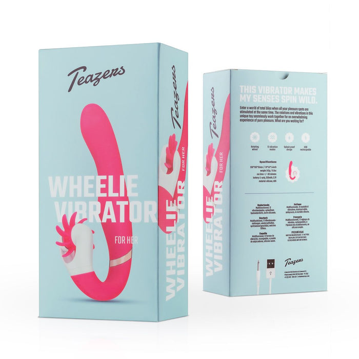 Teazers Wheelie Vibromasseur 20 cm