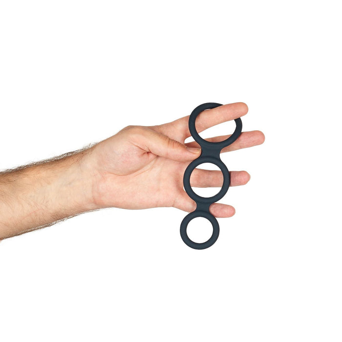 Boners Triple Anneau Pénien Pour Pénis Et Testicules