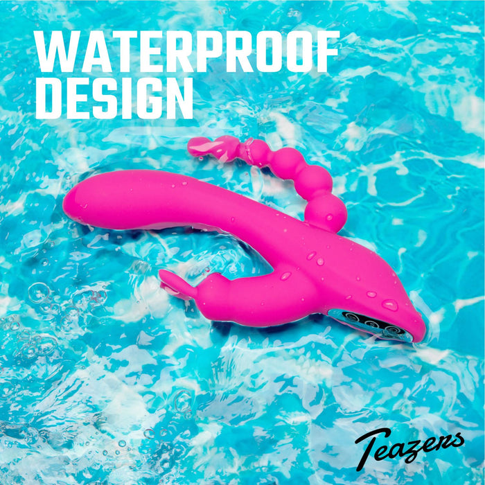 Teazers Double Vibromasseur Rabbit 21 cm