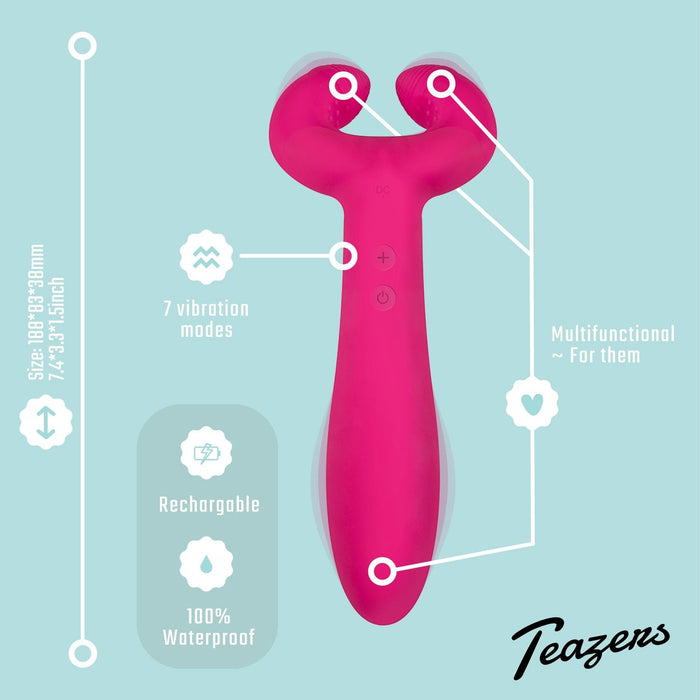 Teazers Pair Vibromasseur 18 cm