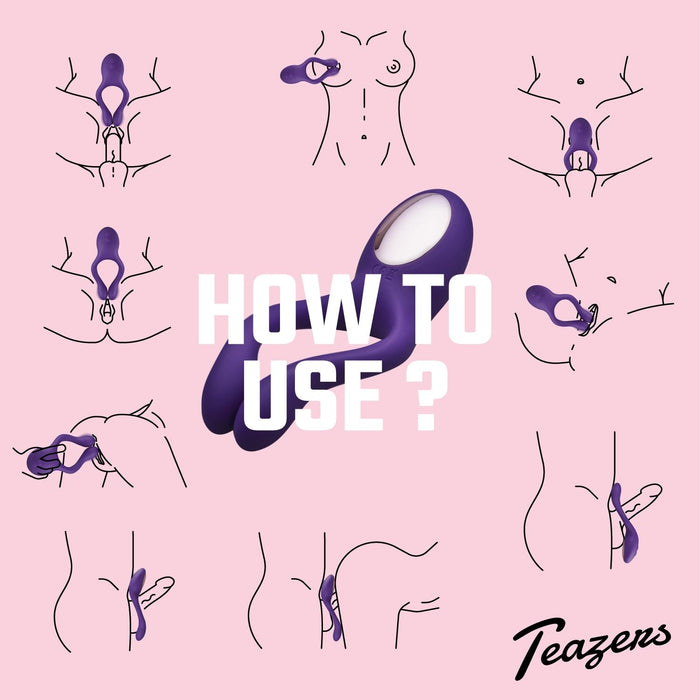 Teazers Multifun Vibromasseur Pour Couples