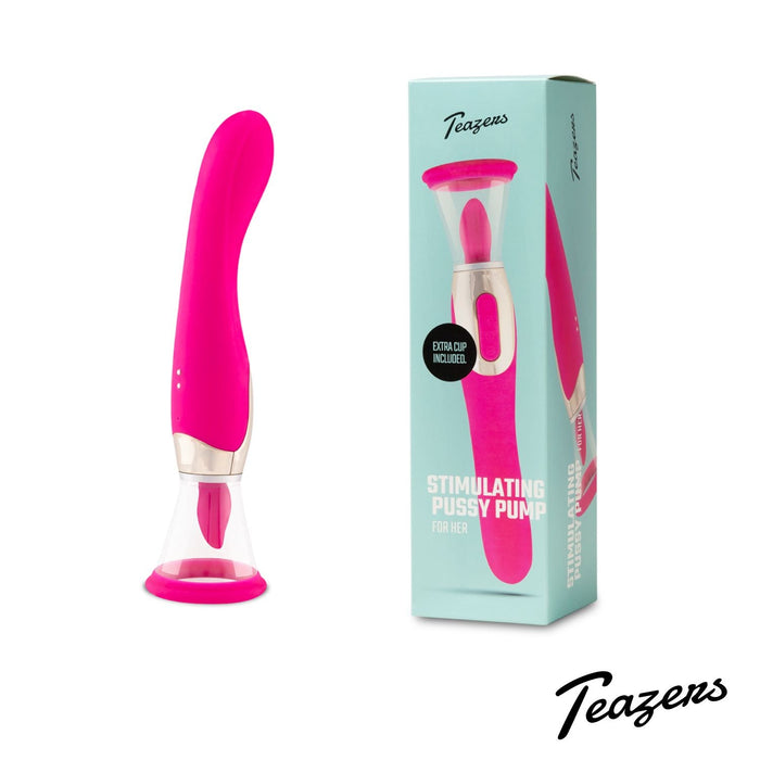 Teazers Pompe Vaginale & Vibromasseur Point G 26 cm
