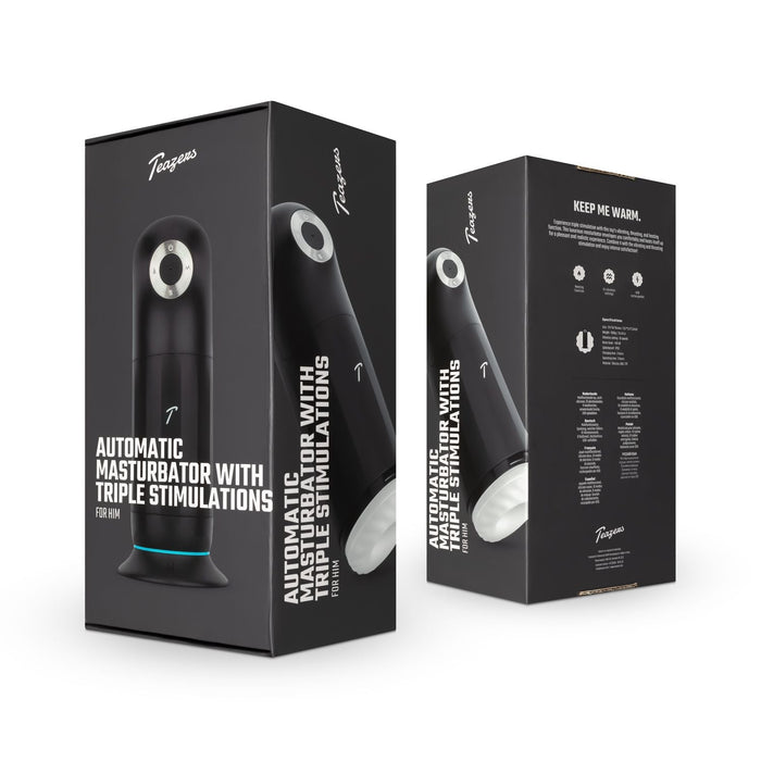 Teazers Masturbateur Automatique à Triple Stimulation