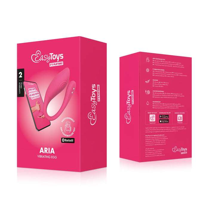 EasyToys Aria Oeuf Vibrants Avec App
