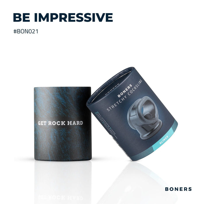 Boners Anneau Extenseur Testiculaire 2-En-1 En Silicone