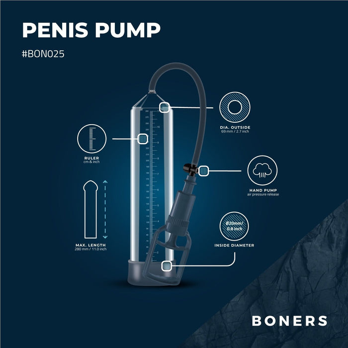 Boners Pompe À Pénis Avec Pompe Manuelle Au Doigt