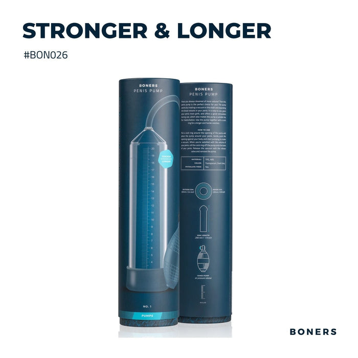 Boners Pompe À Pénis Avec Poire Manuelle
