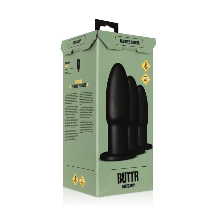 Buttr Cluster Bombs Ensemble De Plugs Anaux