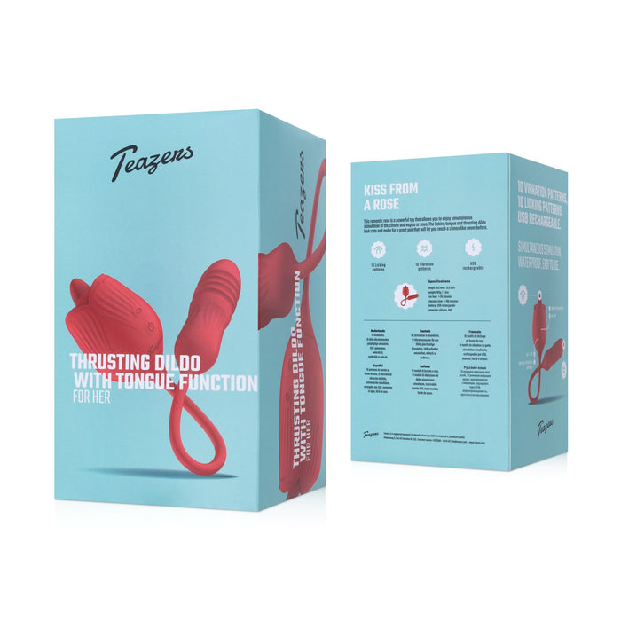 Teazers Vibromasseur Va et Vient Avec Stimulateur Clitoridien