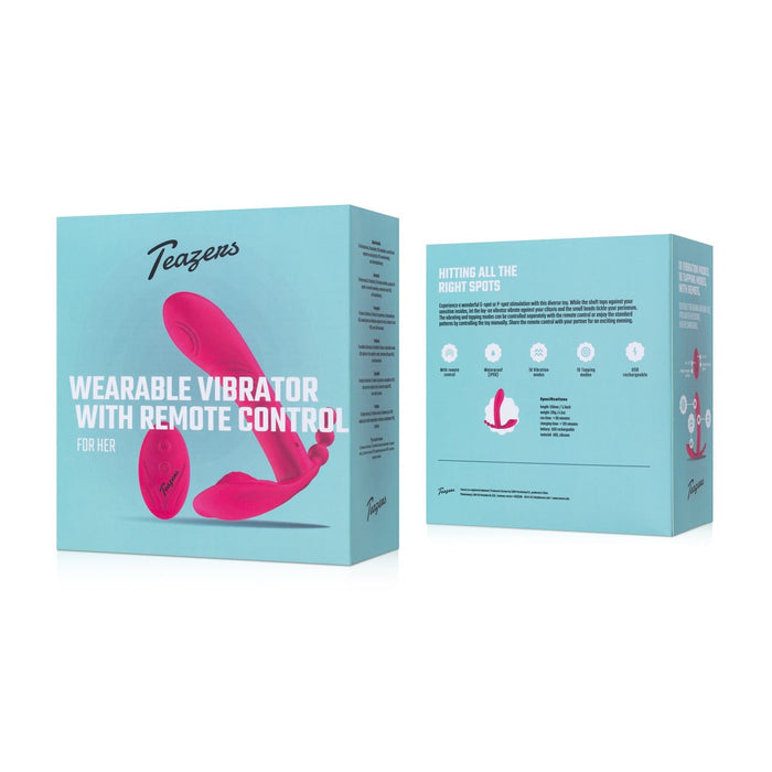 Teazers Vibromasseur Portable Avec Télécommande