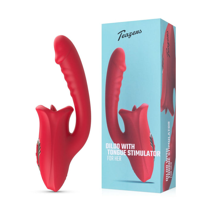 Teazers Dildo Met Clitoris Stimulator
