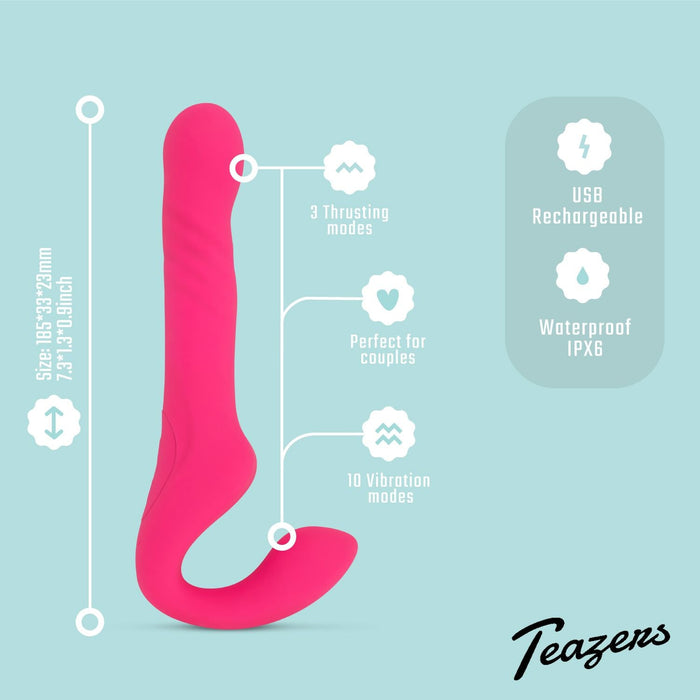 Teazers Vibromasseur Sans Sangle 24 cm