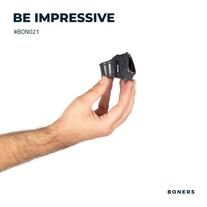 Boners Anneau Extenseur Testiculaire 2-En-1 En Silicone