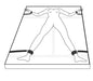 Bedroom Fantasies Silver Moon Kit D’Entraves Pour Lit