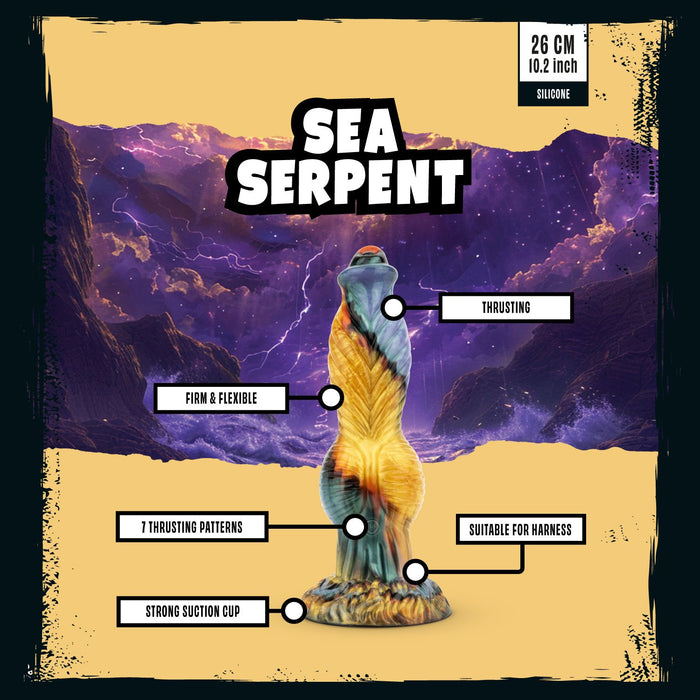 Mythical Mates Sea Serpent Gode Va-et-vient 26 cm