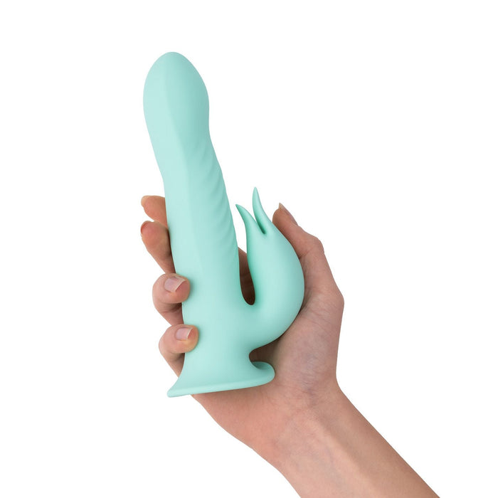 Teazers Vibromasseur Rabbit Rotatif Avec Télécommande 20 cm