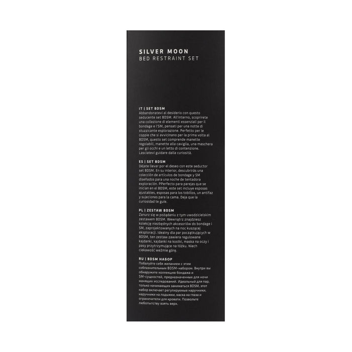 Bedroom Fantasies Silver Moon Kit D’Entraves Pour Lit