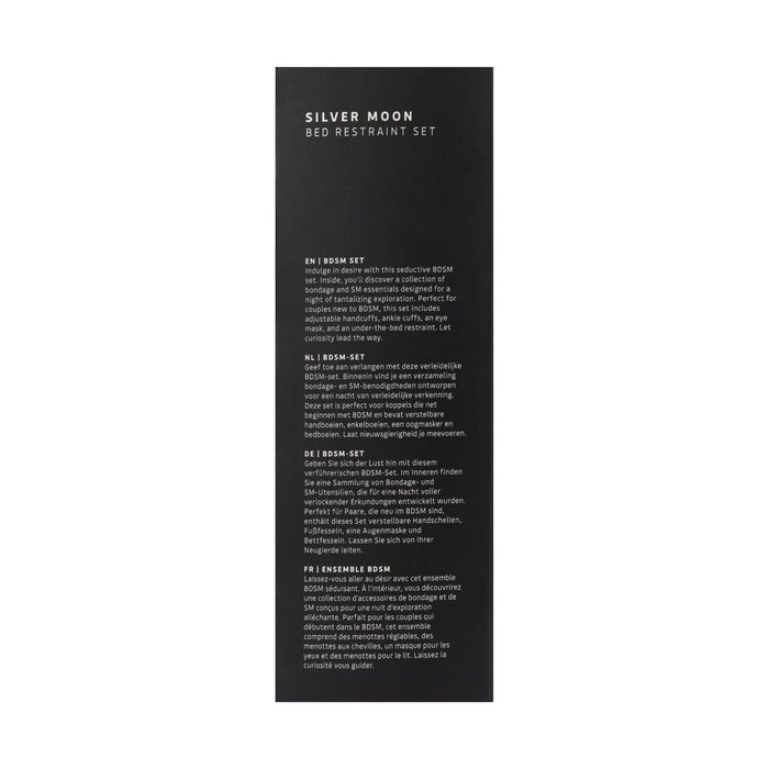 Bedroom Fantasies Silver Moon Kit D’Entraves Pour Lit
