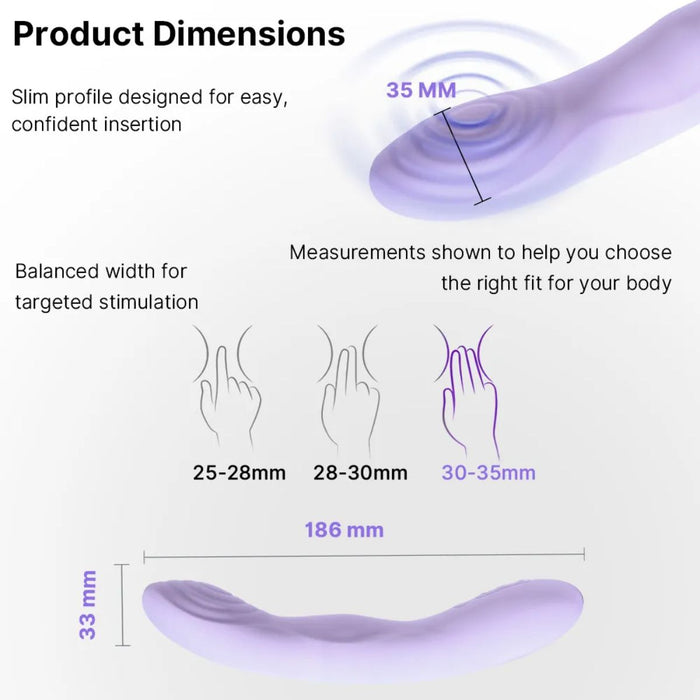 Svakom Selena Vibromasseur Chauffant Point G Avec App 21 cm