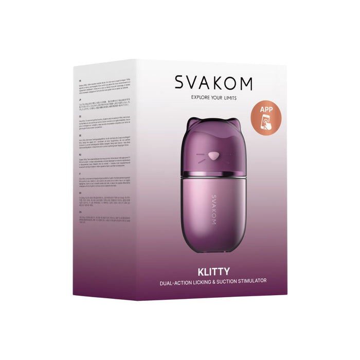 Svakom Klitty Stimulateur Clitoridien à Léchage & Succion