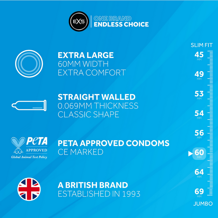 EXS Magnum Préservatifs 48 Pièces