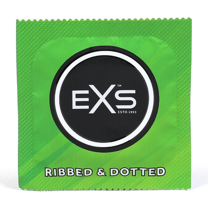 EXS Ribbed & Dotted Préservatifs 48 Pièces