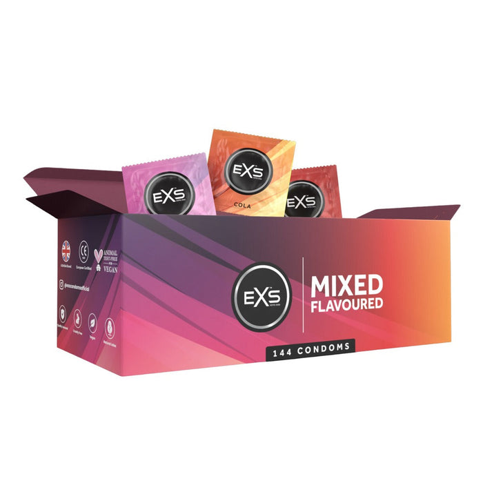 EXS Mixed Flavors Préservatifs 144 Pièces
