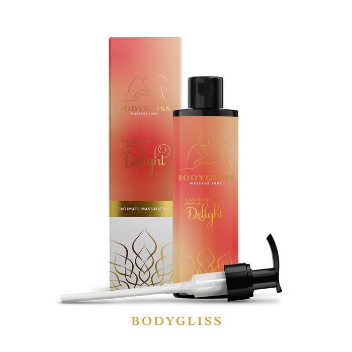 BodyGliss Huile De Massage Fraise & Champagne 150 ml
