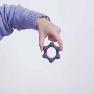 Boners Anneau Pénien Hexagonal Avec Billes En Acier