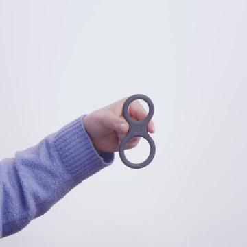 Boners Anneau Pénien En Silicone Avec Extenseur Testiculaire