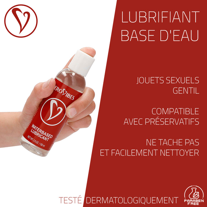 Erovibes Lubrifiant Eau 150 ml + Nettoyant Sextoy OFFERT