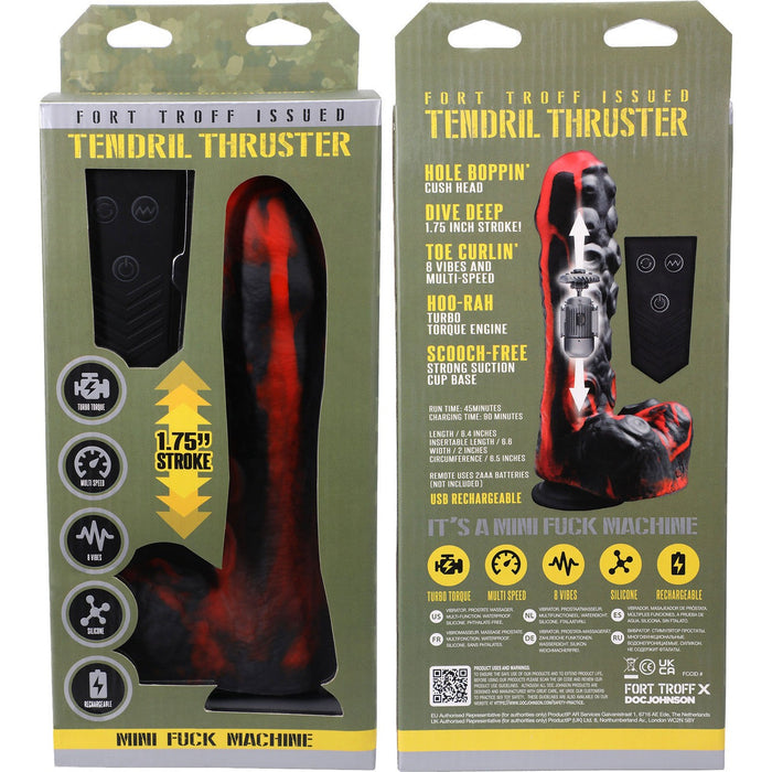 Doc Johnson Fort Troff Issued Tendril Mini Fuck Machine 21 cm