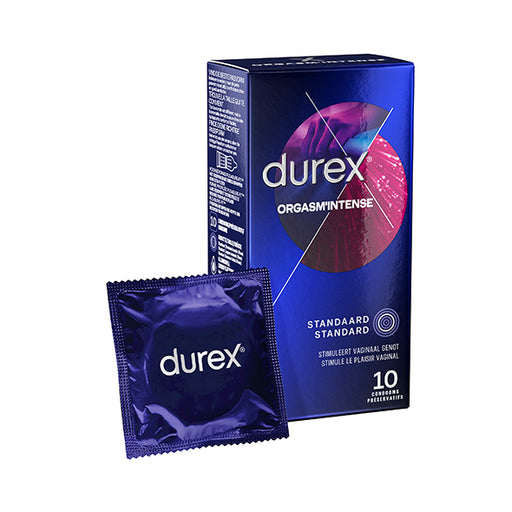 Durex Préservatifs Intense Orgasmic 10 Pièces - Erotes.be