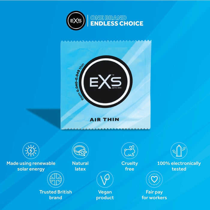 EXS Air Thin Préservatifs 100 Pièces