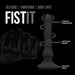 Fist It Vibrateur Anal Rotatif Avec Ventouse Noir