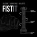Fist It Vibrateur Anal Réaliste Avec Ventouse Noir