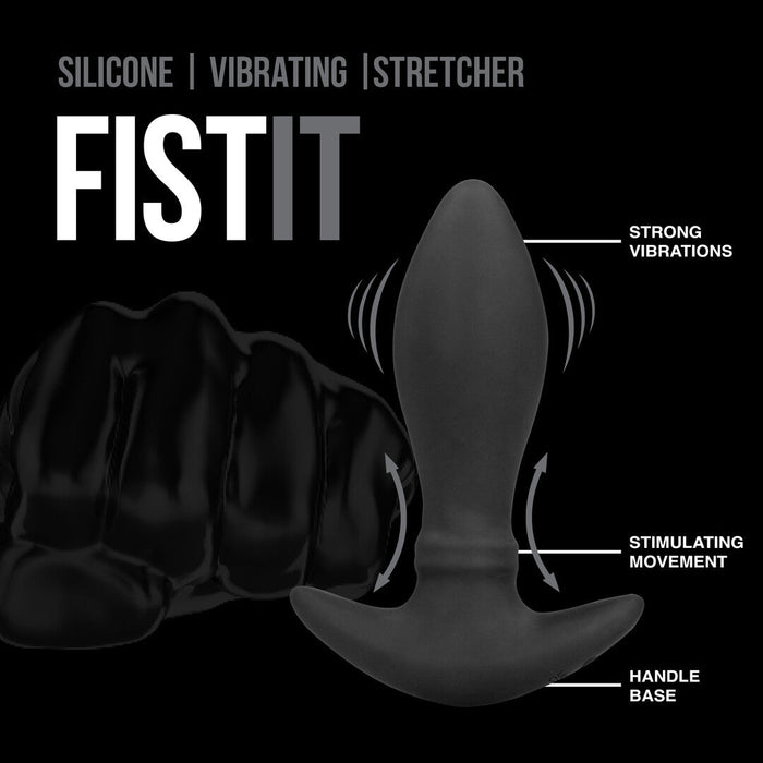 Fist It Plug Anal Vibrant D’Entraînement Noir