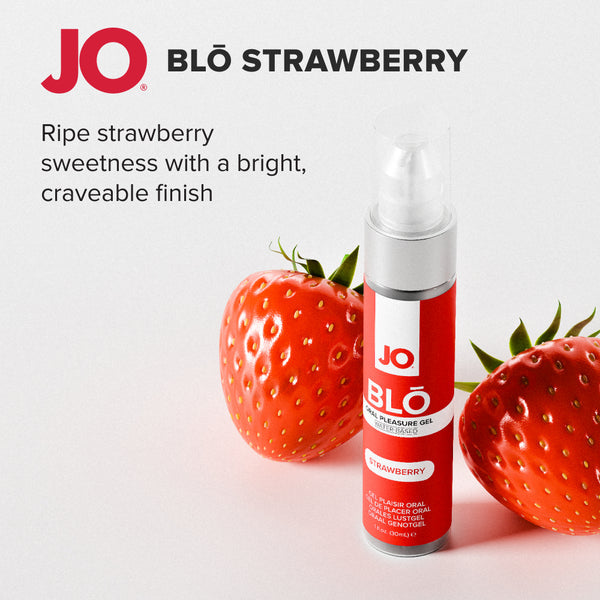 JO Blo Gel Pour Sexe Oral Fraise 30 ml