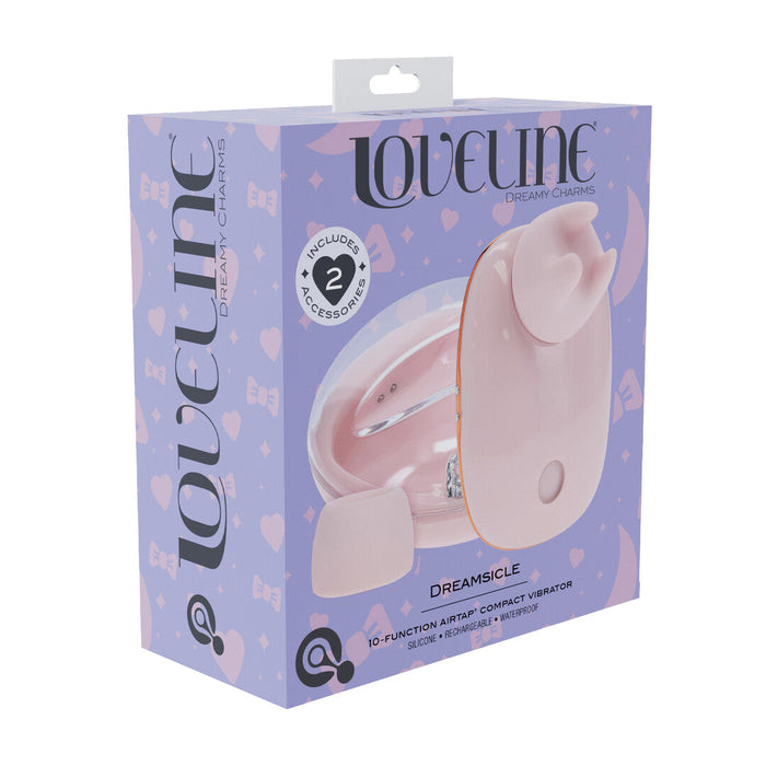 Loveline Dreamsicle Vibromasseur 2-En-1 À Air Pulsé