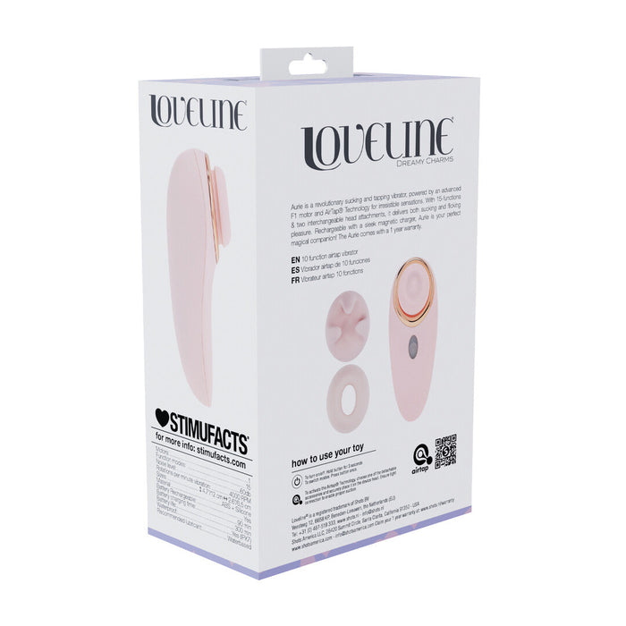 Loveline Aurie Vibromasseur 2-En-1 À Air Pulsé